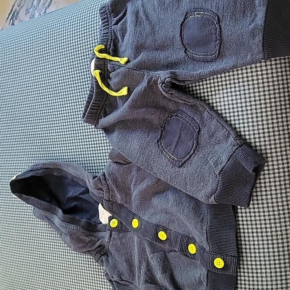 First Moments Infant Jog Pants and Hoodie